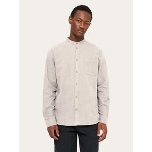 Camicia a maniche lunghe in flanella con colletto alto KnowledgeCotton Apparel GOTS image-2