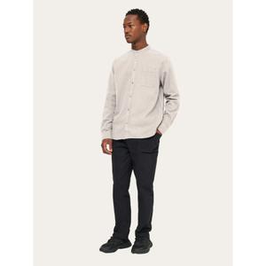 Camicia a maniche lunghe in flanella con colletto alto KnowledgeCotton Apparel GOTS image-4