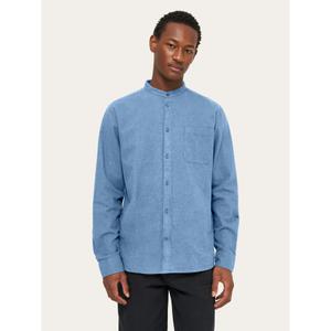 Camicia a maniche lunghe in flanella con colletto alto KnowledgeCotton Apparel GOTS image-2