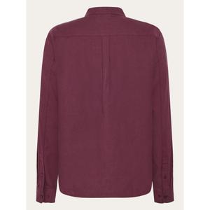 Camicia a maniche lunghe in flanella con colletto alto KnowledgeCotton Apparel GOTS image-1