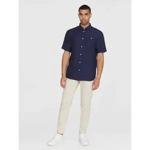 Λινό πουκάμισο KnowledgeCotton Apparel image-4