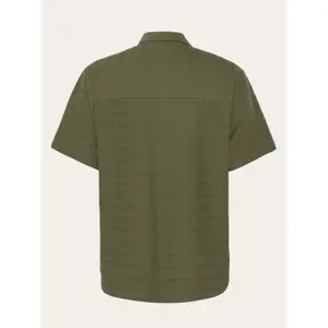 Camisa de algodón a rayas amplia KnowledgeCotton Apparel image-1