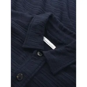 Camisa de algodón a rayas amplia KnowledgeCotton Apparel image-4