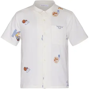Printed shirt KnowledgeCotton Apparel Box fit image-0