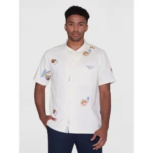 Printed shirt KnowledgeCotton Apparel Box fit image-1