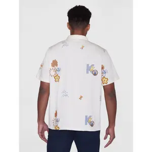 Printed shirt KnowledgeCotton Apparel Box fit image-3