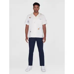 Printed shirt KnowledgeCotton Apparel Box fit image-2