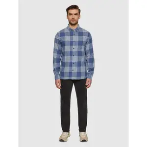 Check shirt KnowledgeCotton Apparel Gots Vegan image-2