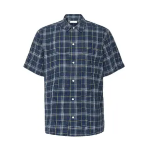 Shirt KnowledgeCotton Apparel Seersucker - GOTS/Vegan image-0