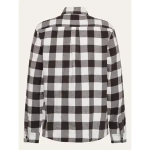 Cotton flannel checked shirt KnowledgeCotton Apparel - GOTS image-2
