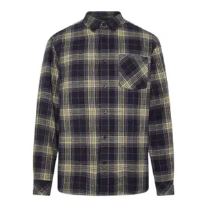 Flannel shirt KnowledgeCotton Apparel Dune