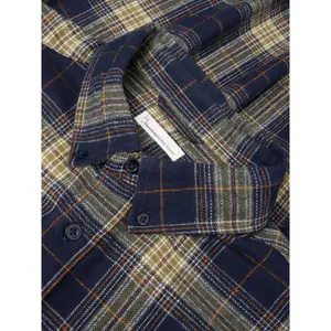 Flannel shirt KnowledgeCotton Apparel Dune image-3