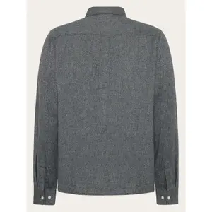 Long-sleeved cotton blend shirt KnowledgeCotton Apparel GOTS image-1