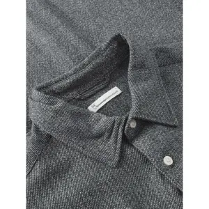 Long-sleeved cotton blend shirt KnowledgeCotton Apparel GOTS image-2