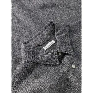 Long-sleeved cotton blend shirt KnowledgeCotton Apparel GOTS image-2
