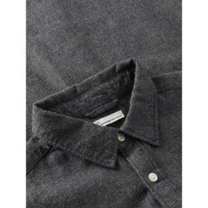 Baumwollflanellhemd KnowledgeCotton Apparel Fishbone - GOTS image-2