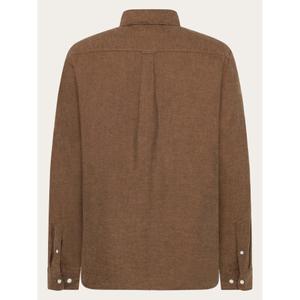 Baumwollflanellhemd KnowledgeCotton Apparel Fishbone - GOTS image-1