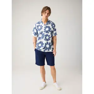 Χαλαρή πουκάμισο λινό KnowledgeCotton Apparel image-2