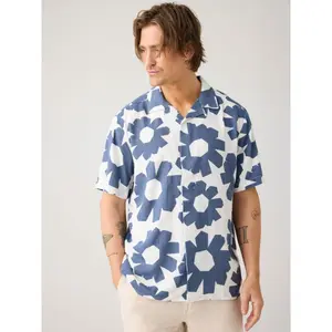 Χαλαρή πουκάμισο λινό KnowledgeCotton Apparel image-4