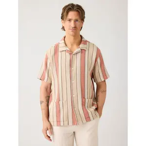 Ριγέ πουκάμισο KnowledgeCotton Apparel image-1