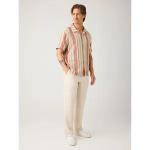 Ριγέ πουκάμισο KnowledgeCotton Apparel image-4