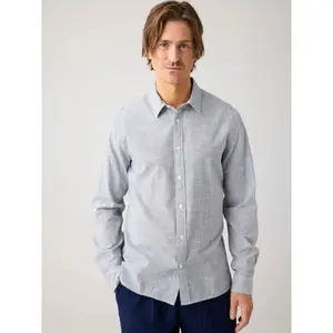 Camicia KnowledgeCotton Apparel Dune Stripe image-1