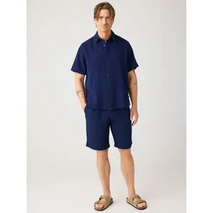 Χαλαρή πουκάμισο KnowledgeCotton Apparel image-2