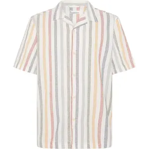 Ριγέ Κοντομάνικη Μπλούζα KnowledgeCotton Apparel image-0