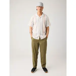 Ριγέ Κοντομάνικη Μπλούζα KnowledgeCotton Apparel image-5