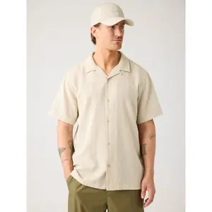 Χαλαρή πουκάμισο KnowledgeCotton Apparel image-1