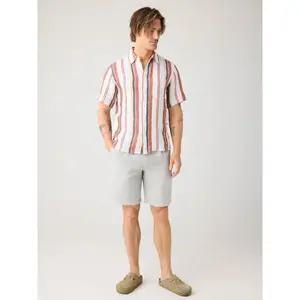 Πουκάμισο KnowledgeCotton Apparel Linen Stripe image-2