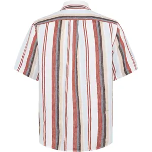Πουκάμισο KnowledgeCotton Apparel Linen Stripe image-3
