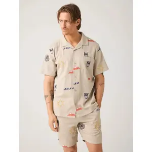 Broderet skjorte KnowledgeCotton Apparel image-2