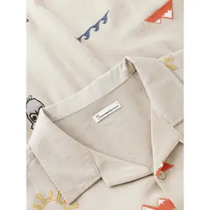 Broderet skjorte KnowledgeCotton Apparel image-3