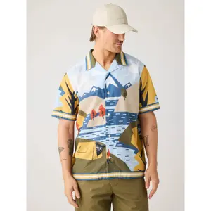 Trykt skjorte KnowledgeCotton Apparel image-2