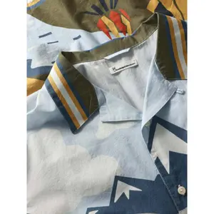 Trykt skjorte KnowledgeCotton Apparel image-5