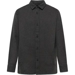 Overshirt KnowledgeCotton Apparel Houndtooth Loose image-0