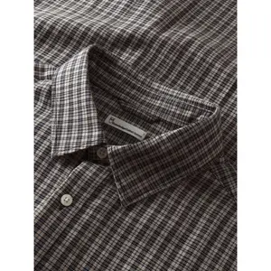 Long-sleeved plaid shirt KnowledgeCotton Apparel Dune image-2