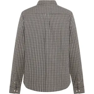 Long-sleeved plaid shirt KnowledgeCotton Apparel Dune image-1