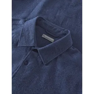 Πουκάμισο με μακριά μανίκια από φανέλα KnowledgeCotton Apparel Dune image-2