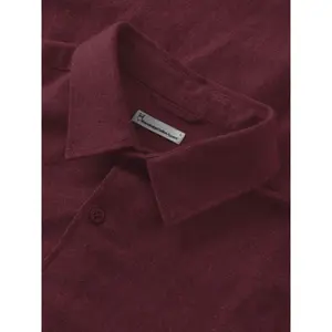 Πουκάμισο με μακριά μανίκια από φανέλα KnowledgeCotton Apparel Dune image-2