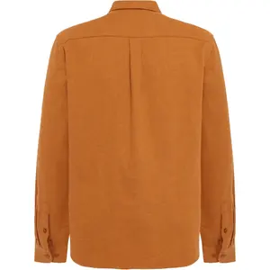 Πουκάμισο με μακριά μανίκια από φανέλα KnowledgeCotton Apparel Dune image-1
