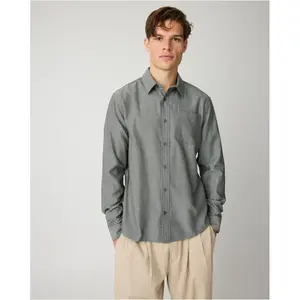 Long sleeve shirt KnowledgeCotton Apparel Dune image-1