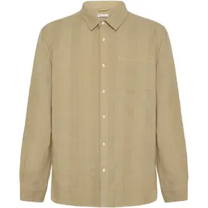Structured Long Sleeve Shirt KnowledgeCotton Apparel image-0
