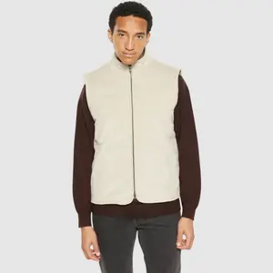 Velvet Gilet KnowledgeCotton Apparel image-1