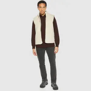 Velvet Gilet KnowledgeCotton Apparel image-3