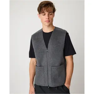 Veste sans manche en laine KnowledgeCotton Apparel image-1