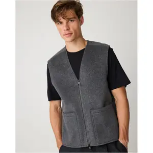 Veste sans manche en laine KnowledgeCotton Apparel image-3