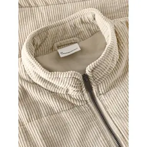 Velvet Sleeveless Jacket KnowledgeCotton Apparel image-2