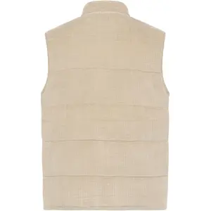 Velvet Sleeveless Jacket KnowledgeCotton Apparel image-1